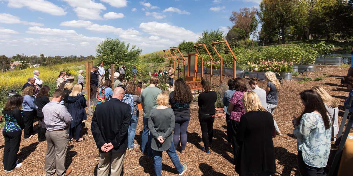 New Prayer Garden Dedicated in Irvine